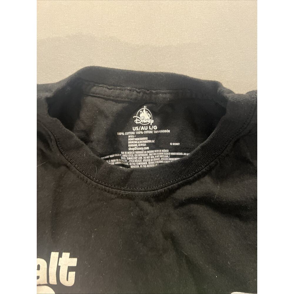 Disney Walt Disney World Black T-Shirt Large Unisex Adult - Picture 2 of 3